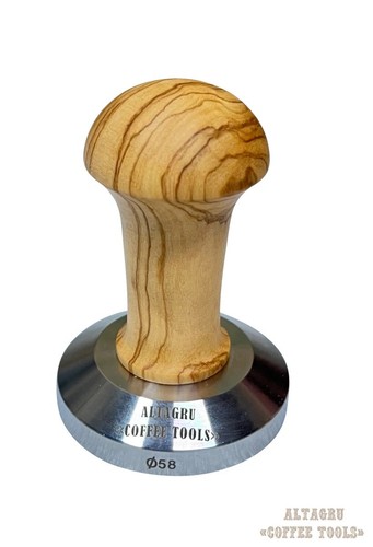 Altagru tamper mushhead olive - mushhead,