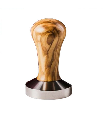 Tamper olivenholz edelstahl - tamper,